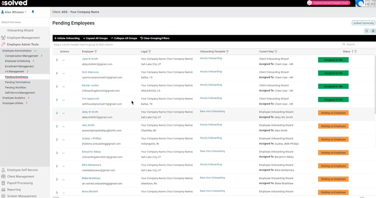 Onboarding + Offboarding